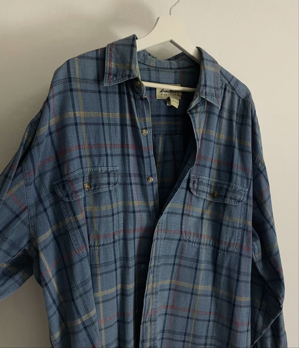 Вінтажна фланелева сорочка Eddie Bauer 90s