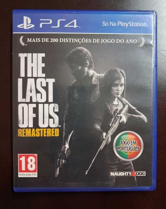 Jogo The Last Of Us Remastered em Português PS4