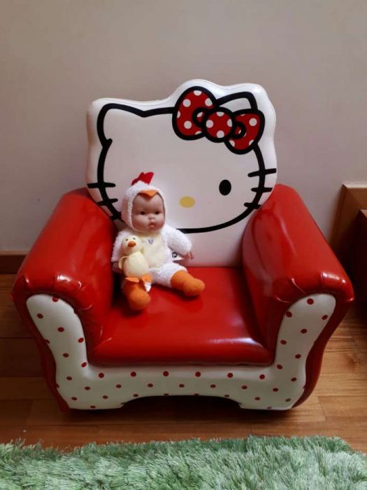 Sofá de criança Hello Kitty - Sanrio