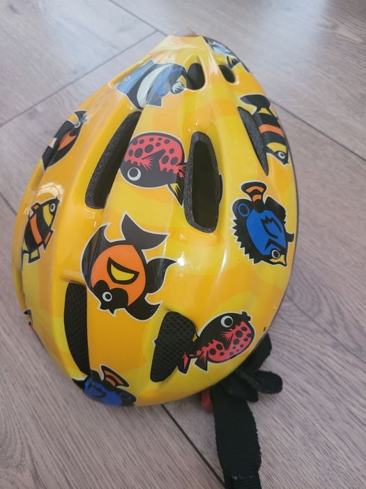 kolorowy kask dziecięcy