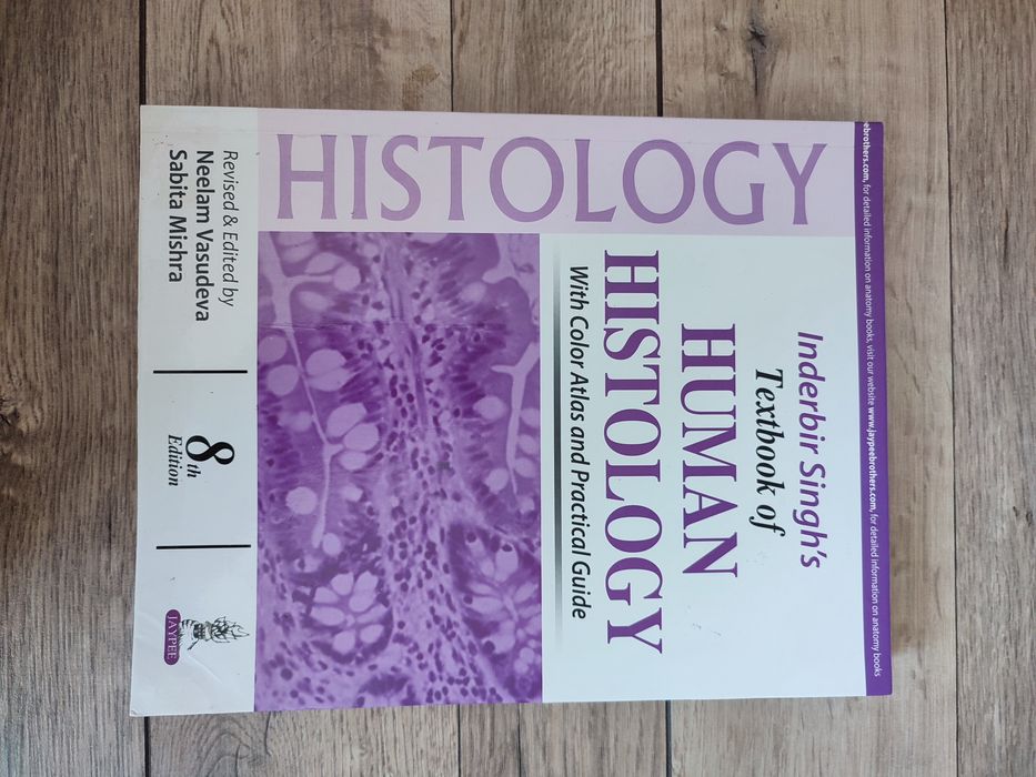 Textbook of Human Histology. Inderbir Singh's. 8th edition.