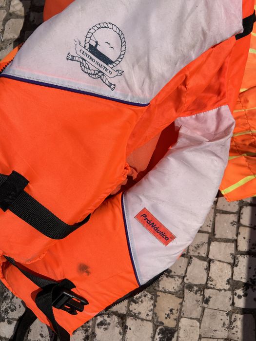 Colete salva vidas pesca barco homologado