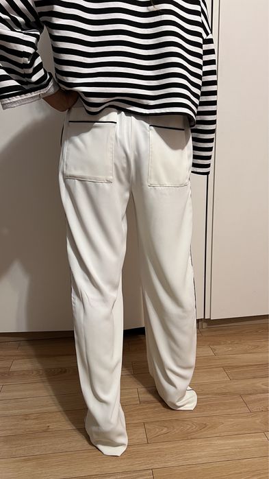 Zara xs новые штаны брюки с лампасами
