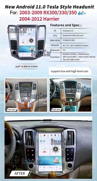 Магнітола мультимедіа головний пристрій Lexus RX