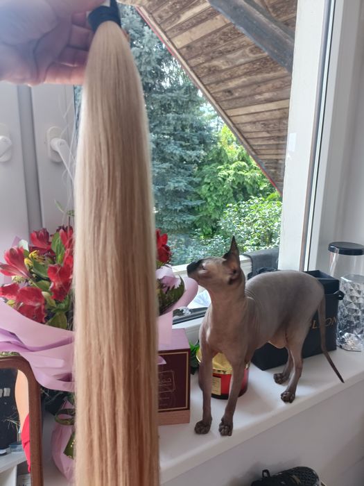 Włosy naturalne 63 cm