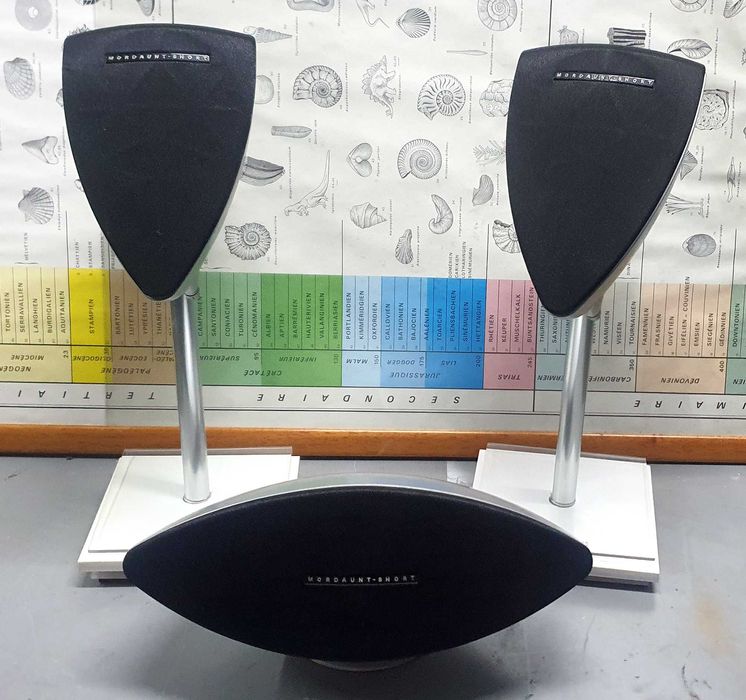 Colunas Mordaunt-Short - coluna central e dois satélites