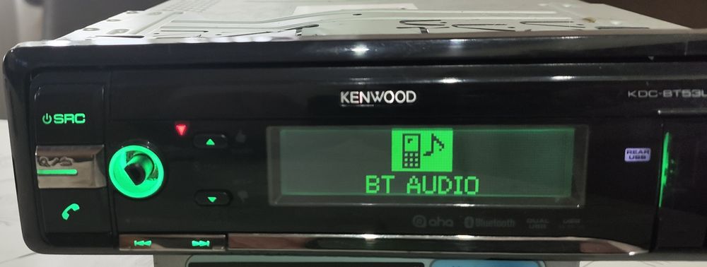 Автомагнітола Kenwood KDC-BT53U Bluetooth,CD,AUX,USB