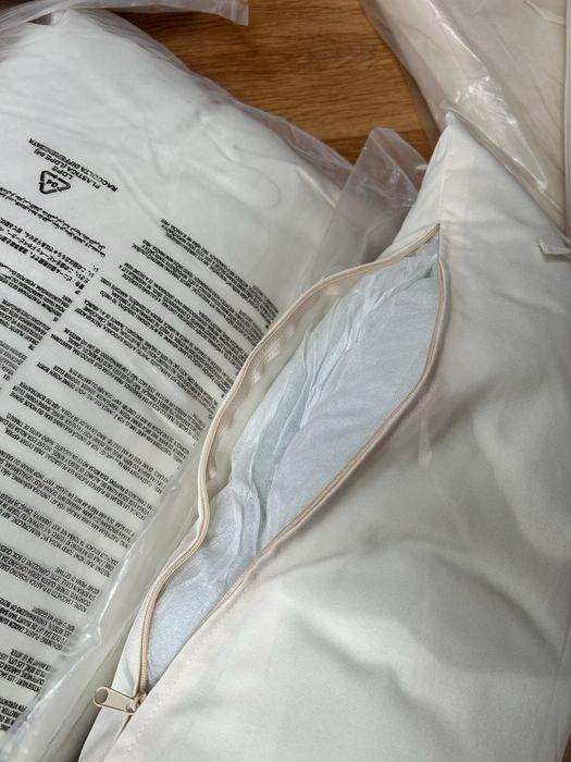 Zestaw poduch ogrodowych VidaXl ecru