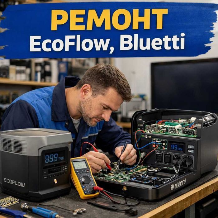 Ремонт зарядных станций / ремонт зарядних  станцій / ремонт  Ecoflow