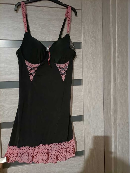 Koszula nocna ze stringami