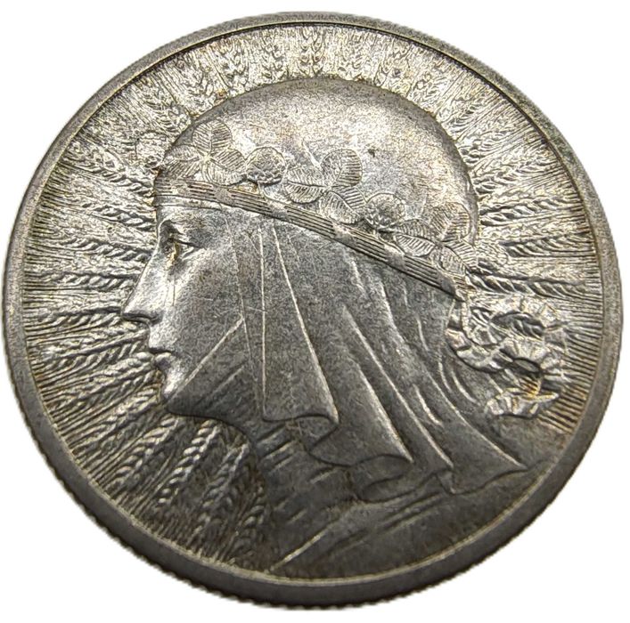 2 ZŁ Głowa Kobiety 1933 II RP, MENNICZA