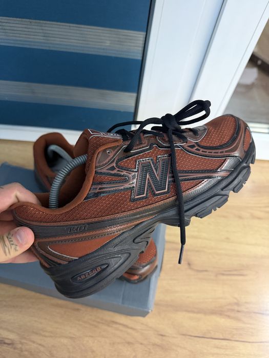 New Balance 740 Brązowe Sneakersy Miedziane
