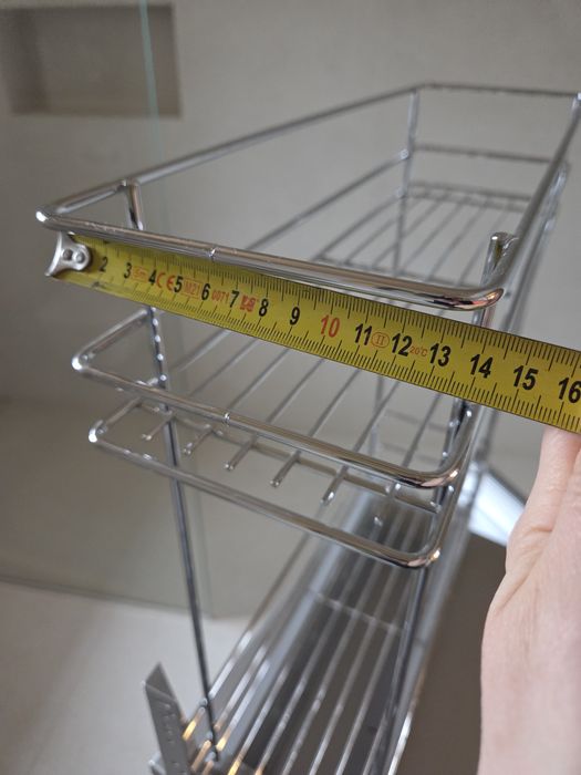 Wysuwany kosz cargo 15 cm do szafki 20 cm NOMET