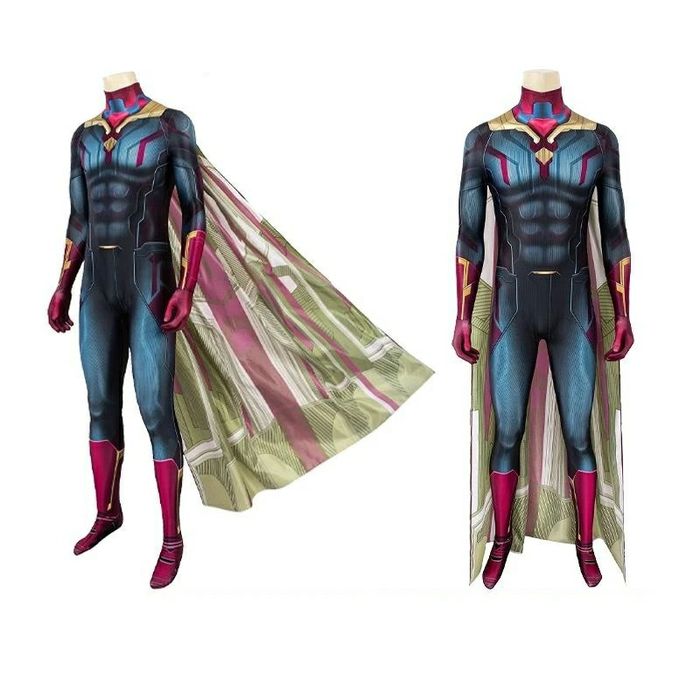 Fato Visão e Visão Branco Vingadores