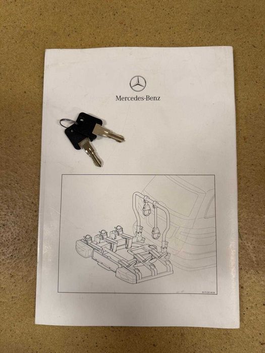 Bagażnik rowerowy składany Mercedes Benz na 3 rowery