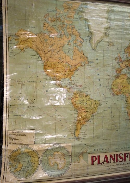 Mapa Planisfério