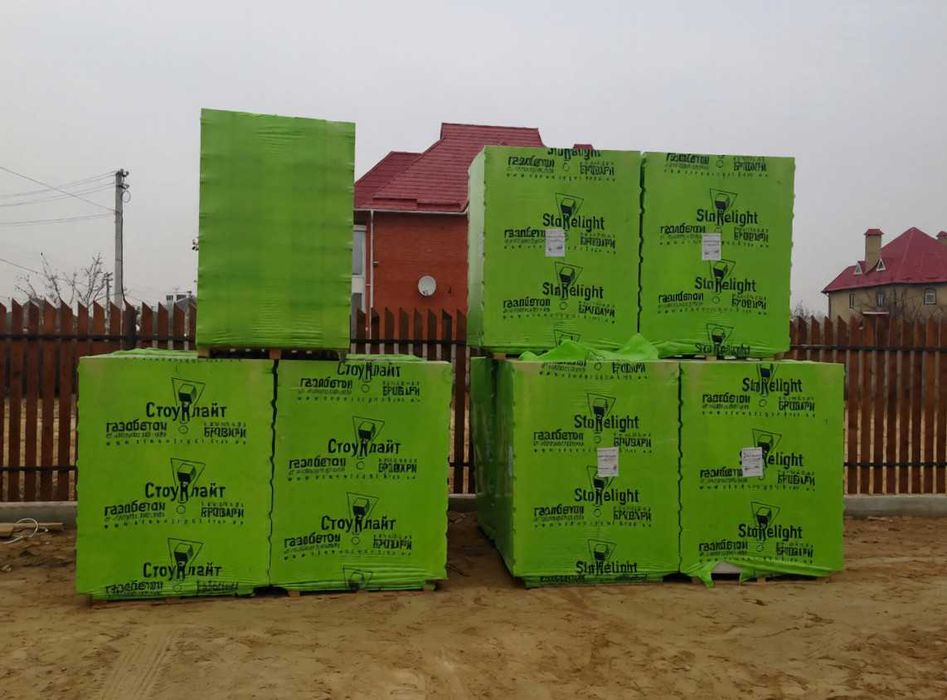 Газоблок StoneLight і Paristone — надійна база стін