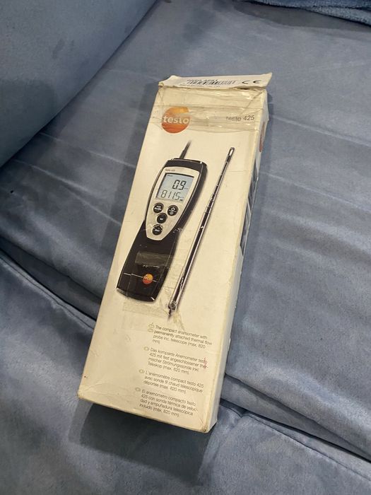 TESTO 425 Термоанемометр Testo 425 Анемометр тепловий вимірювач потоку