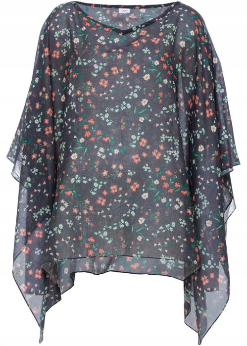 B.P.C poncho letnie z nadrukiem r.UNI