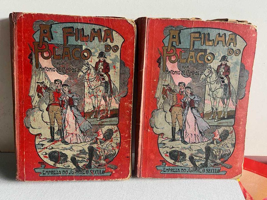 2 Livros Antigos, A Filha do Polaco Original com 120 anos!