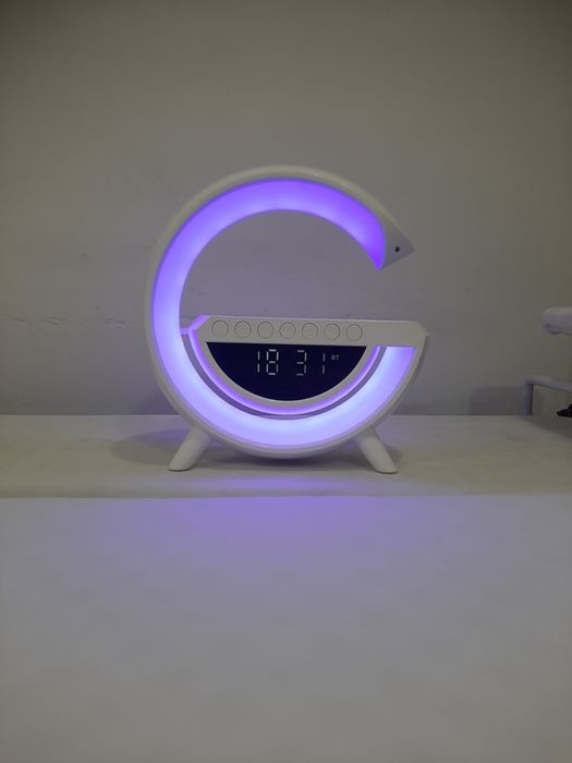 Lampka, budzik led z wbudowanym głośnikiem
