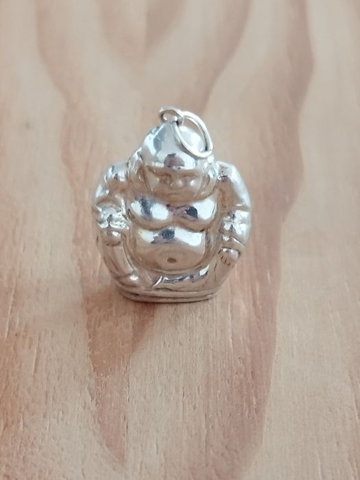 Pendente buda em prata 925