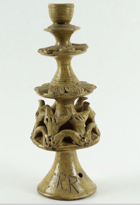 Castiçal Rosa Ramalho