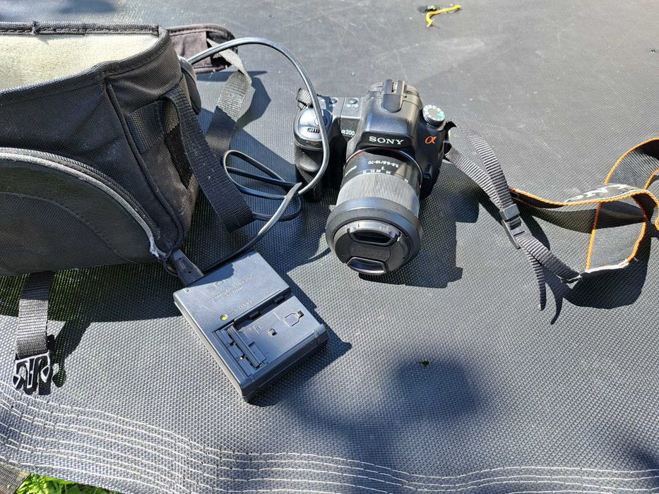 Aparat Sony alpha 200
