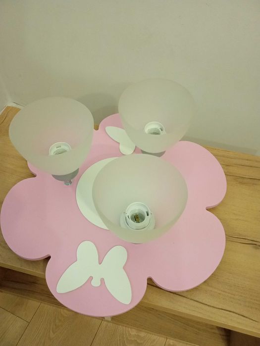 Lampy lampa do pokoju dziecięcego motyle miś