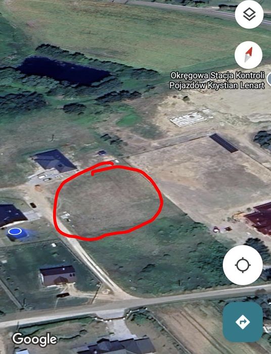 Działka budowlana Nowiec koło Dzierzgonia