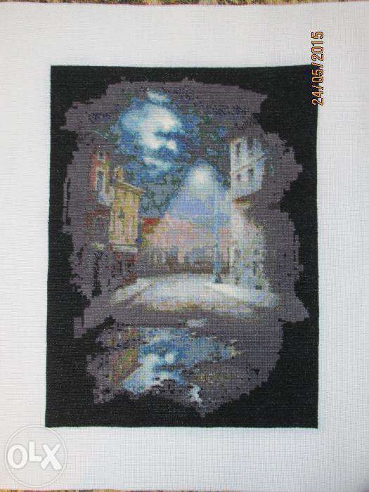 эксклюзивная вышивка " Mysterious look"