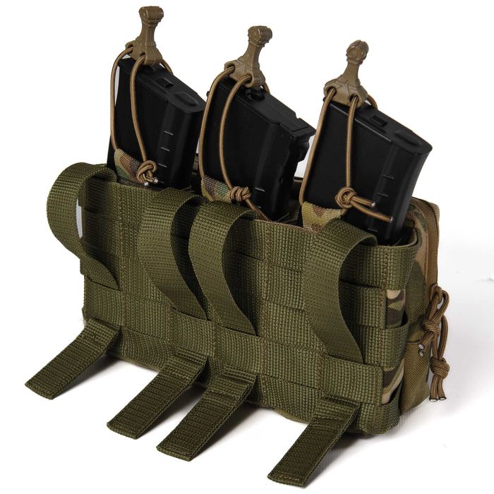 Адмін підсумок плакард Combo Pack під 3 магазини AK/AR Мультикам.