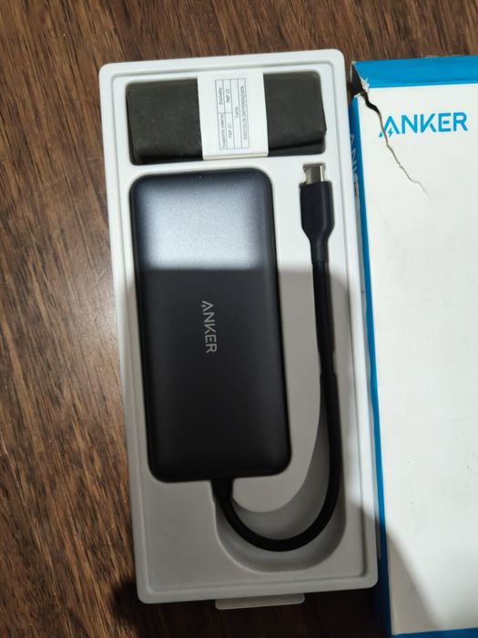 Hub USB-C Anker 8-w-1 PowerExpand | 2x HDMI 4K | 100W PD | Ethernet