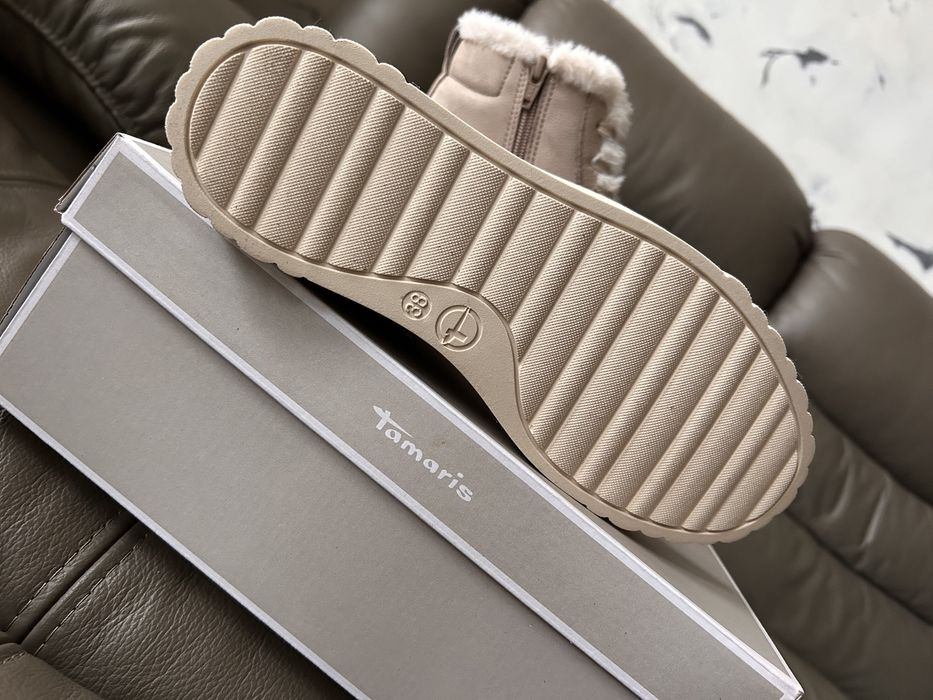 Женские зимние ботинки, сапоги, Tamaris,Ecco,Geox , 38(24.5)