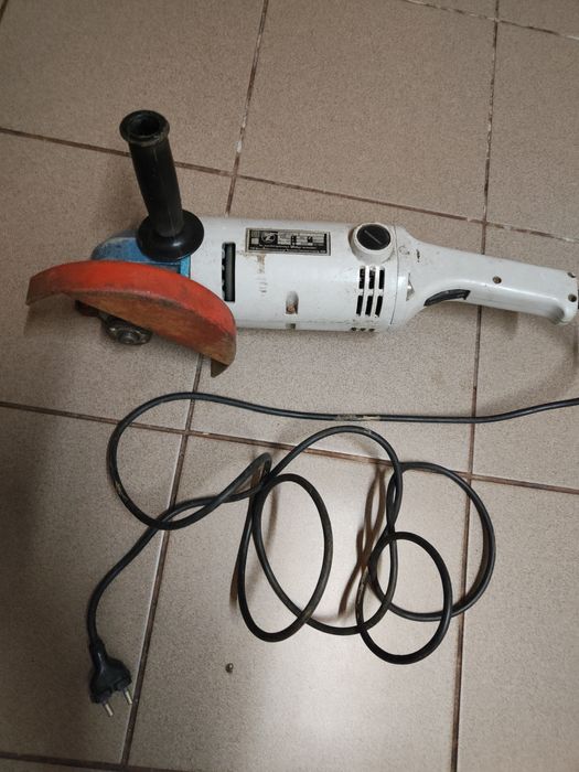 Szlifierka kątowa duża niemiecka DDR jak Bułgaria 1600 W na tarcze 180