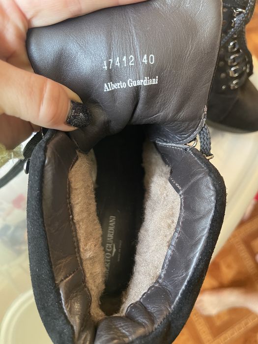 Ботіночки замшеві натуральні на меху