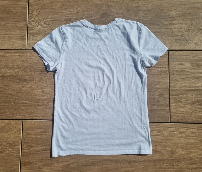 Biały T-shirt, koszulka na wf 146/152