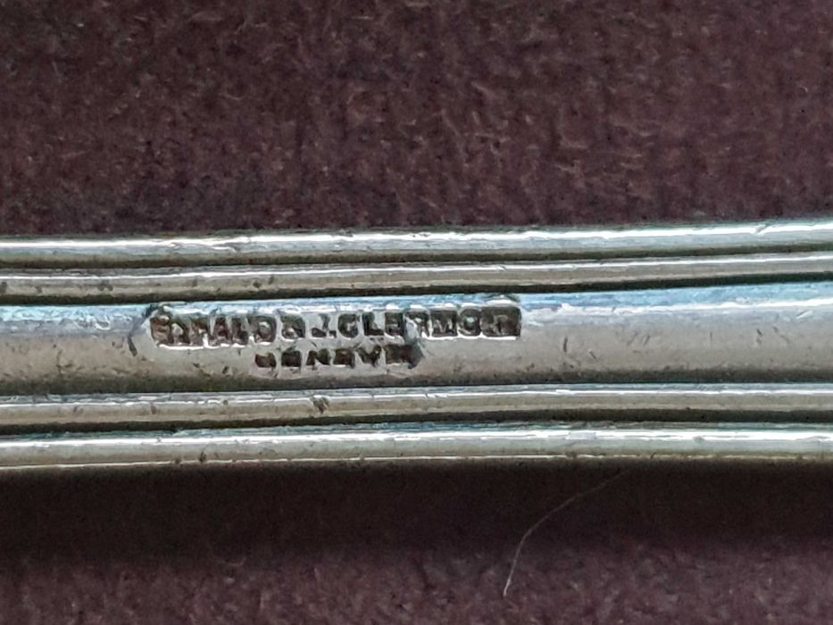 Lote de 7 Garfos Séc. XIX em METAL BLANC 84 - France