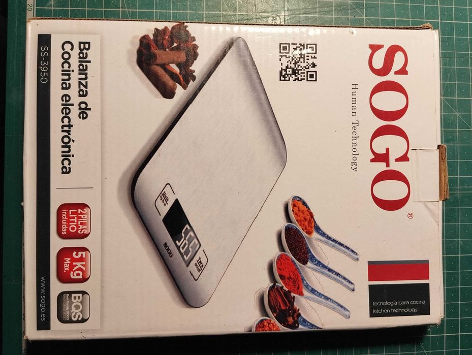 Balança de Cozinha Inox - Sogo