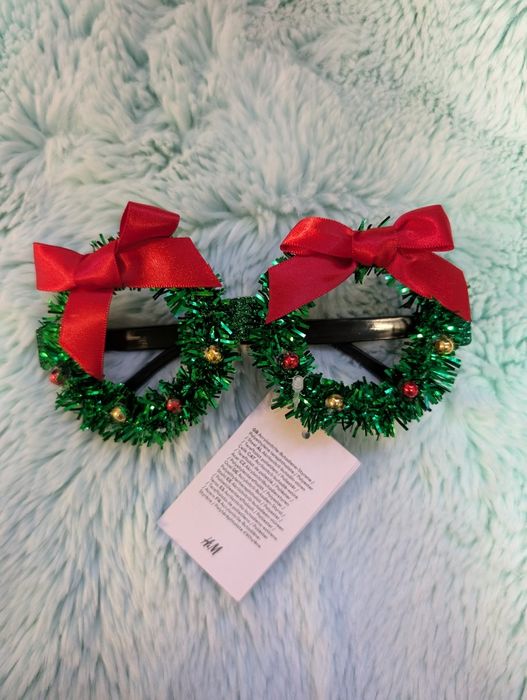 Okulary świąteczne h&m