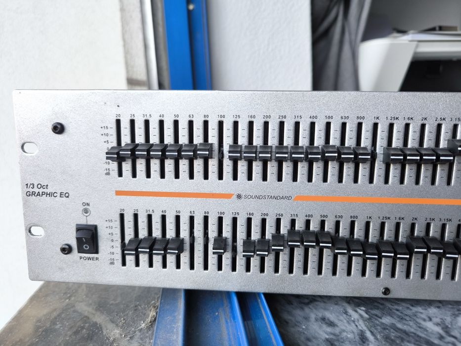 Equalizador Gráfico Profissional Soundstandard 3231B (Dual 31 Bandas - Rack 3U)