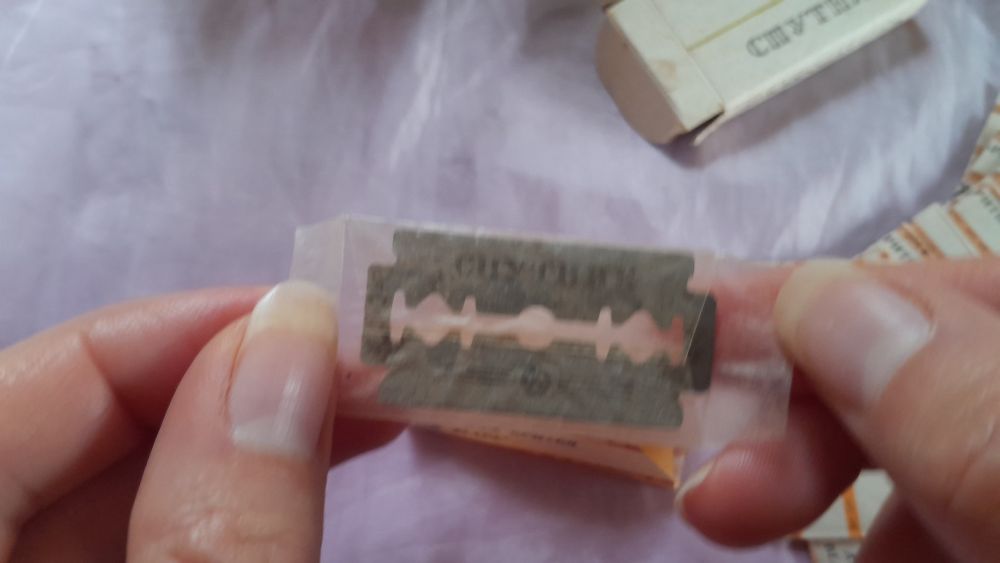 Леза "Спутник", Нові, Дуже гострі.