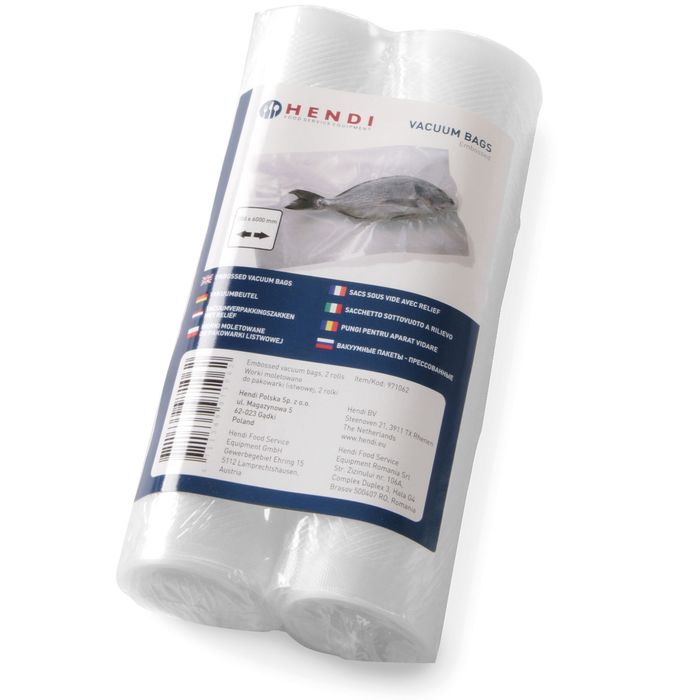 Worki próżniowe moletowane do zgrzewarek listwowych 300x6000 mm 2 ROLK