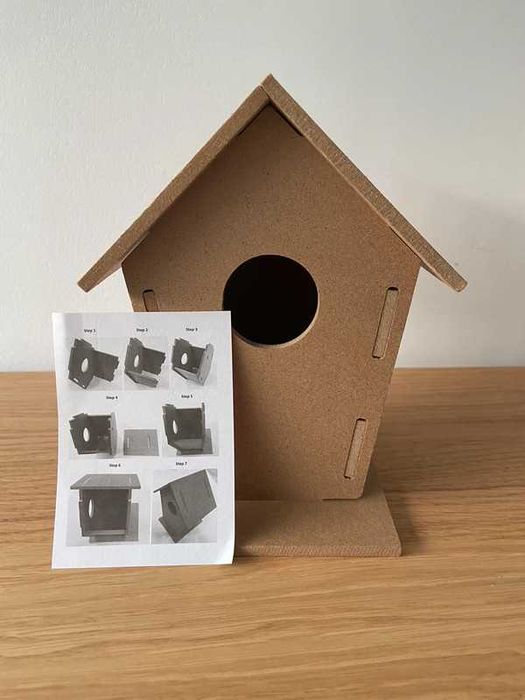 Casa modular para pássaros