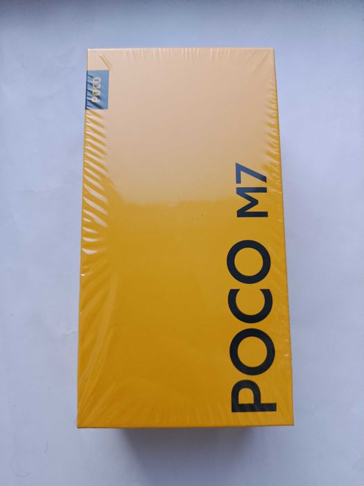 Новый Xiaomi Poco m7 6/128 Black NFC Глобальная версия