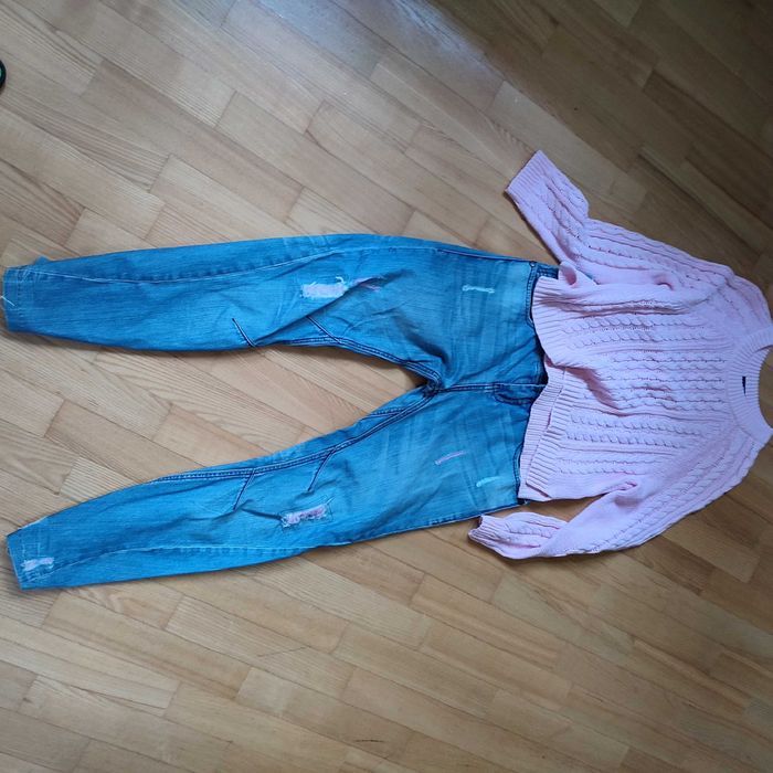 Sweterek różowy H&M