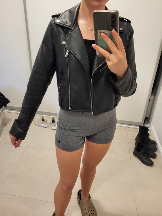 Kurtka skórzana PullandBear