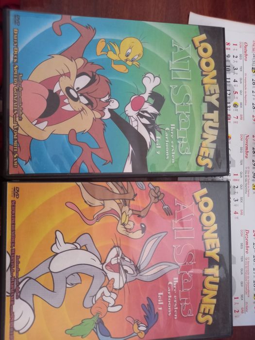 CDS de filmes de desenhos animados