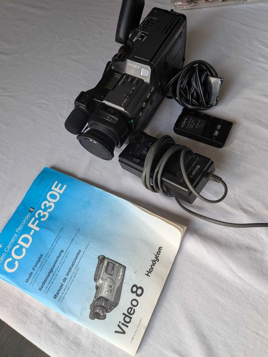 kamera Sony CCD F330E 1988 made in Japan vintage kamera