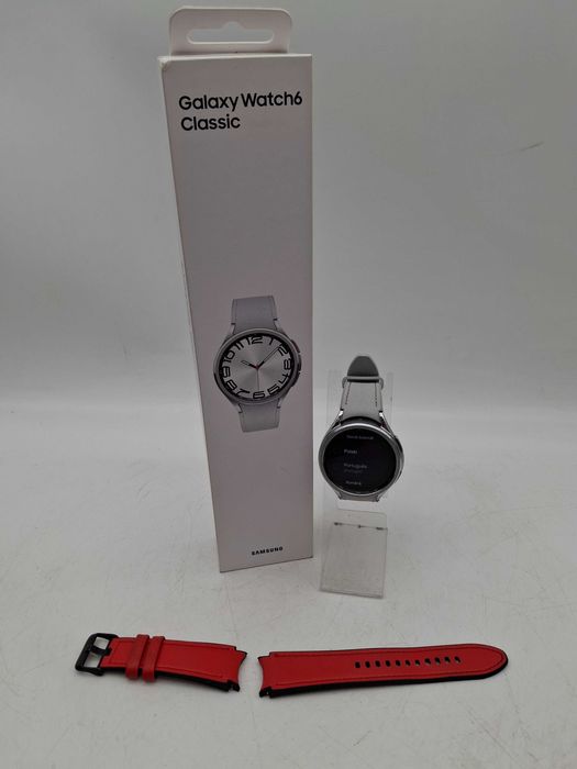 Smartwatch Samsung Galaxy Watch 6 Classic 47mm srebrny LTE